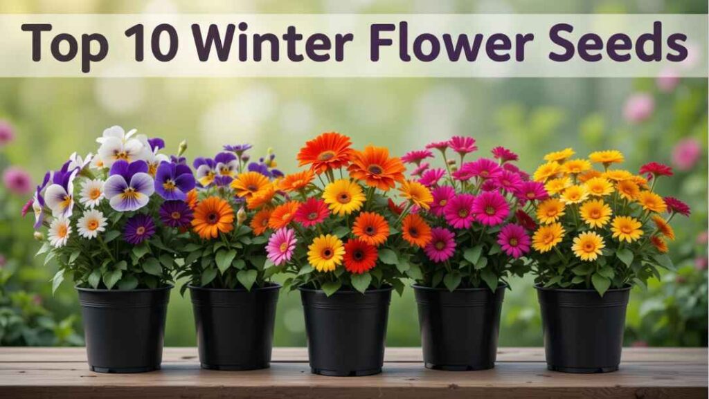 Top 10 Winter Flower Seeds
