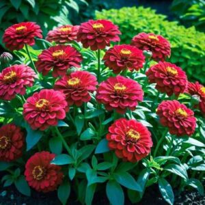 zinnia Red flower seeds